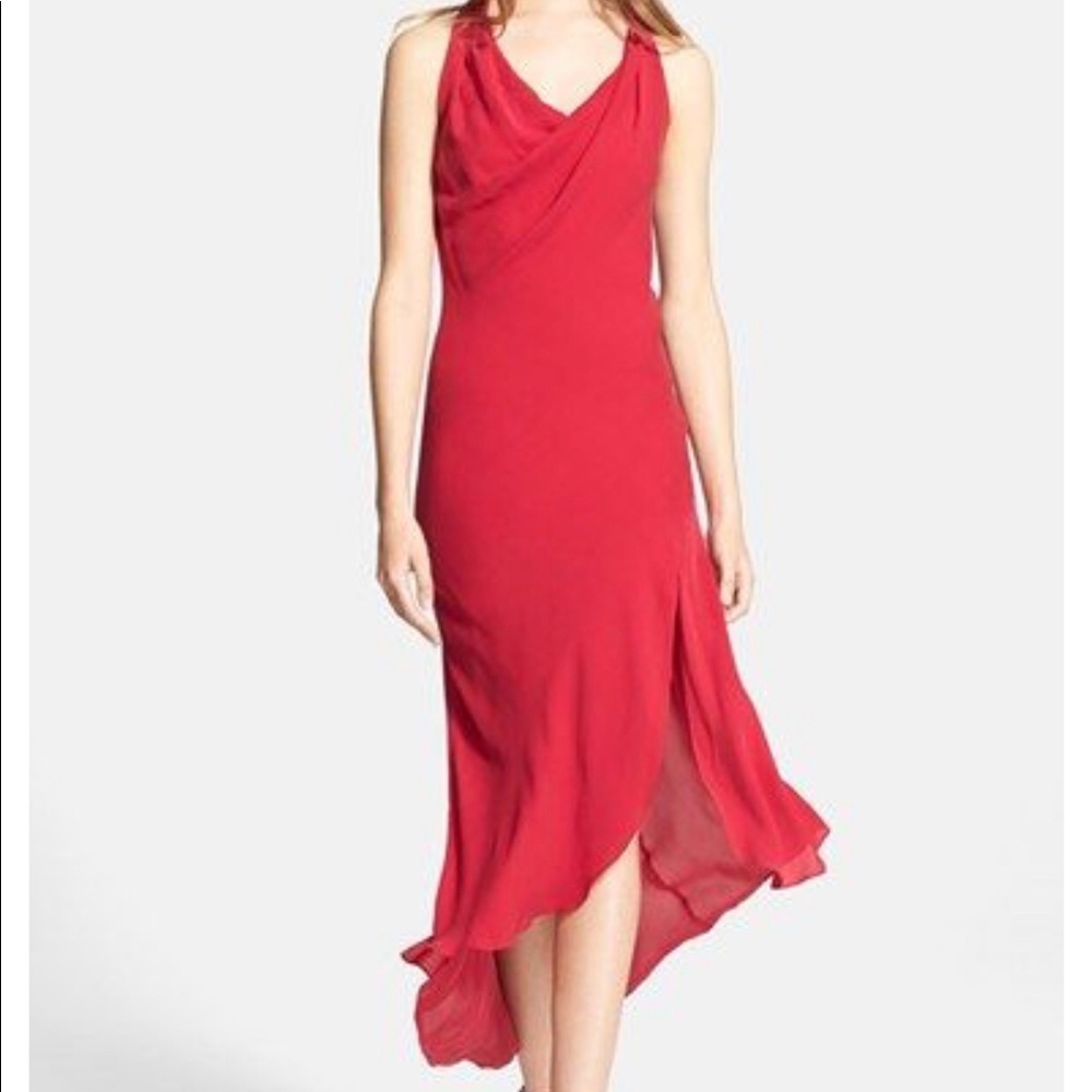 Haute hippie red dress